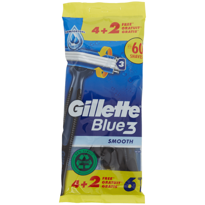 Holítka Gillette Blue3 Smooth