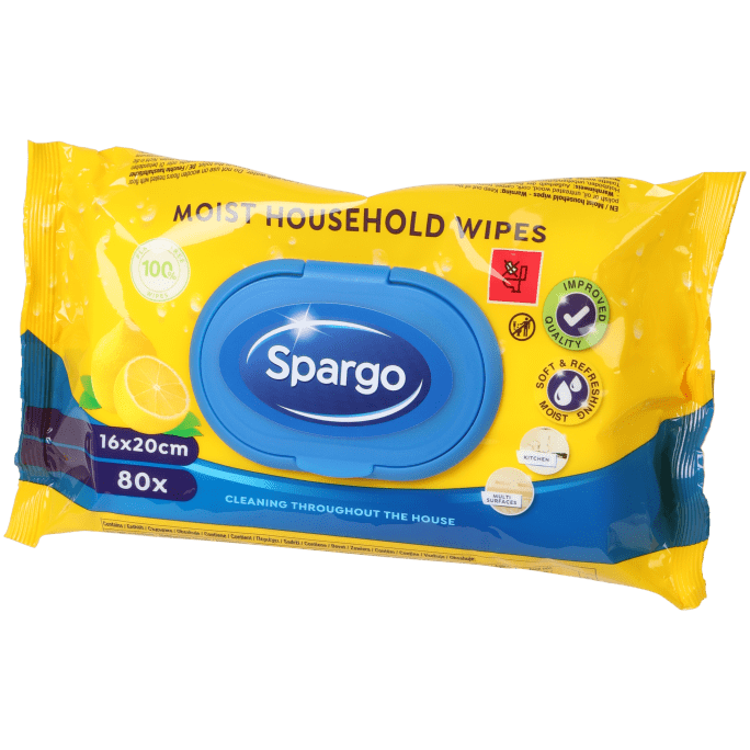 Vlhčené kuchyňské utěrky Spargo