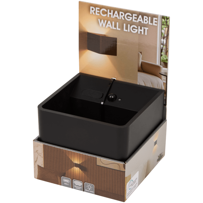 Nabíjecí LED nástěnná lampa
