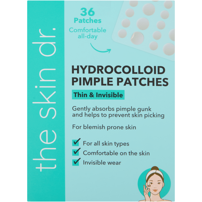 Hydrokoloidní náplasti na akné The Skin Dr.