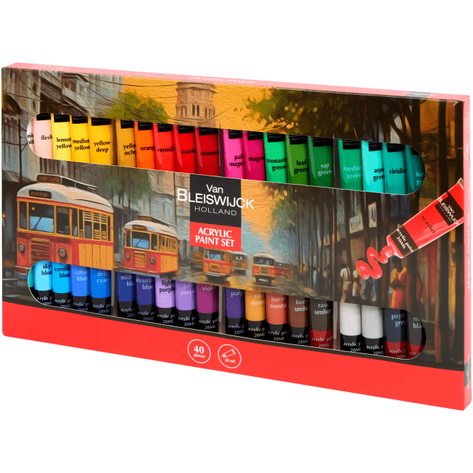 Peinture acrylique Van Bleiswijck