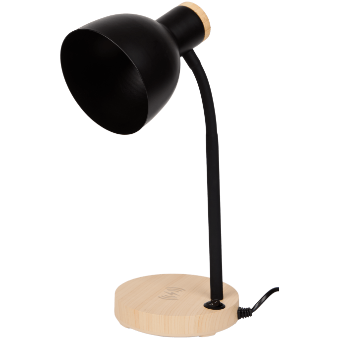Stolní lampa s bezdrátovou nabíječkou