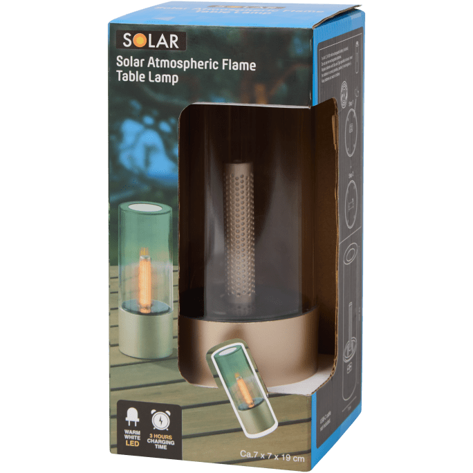 Solární stolní lampa