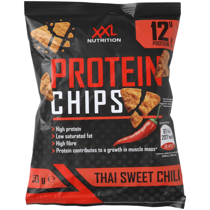 Proteinové chipsy XXL Nutrition Thai Sweet Chili