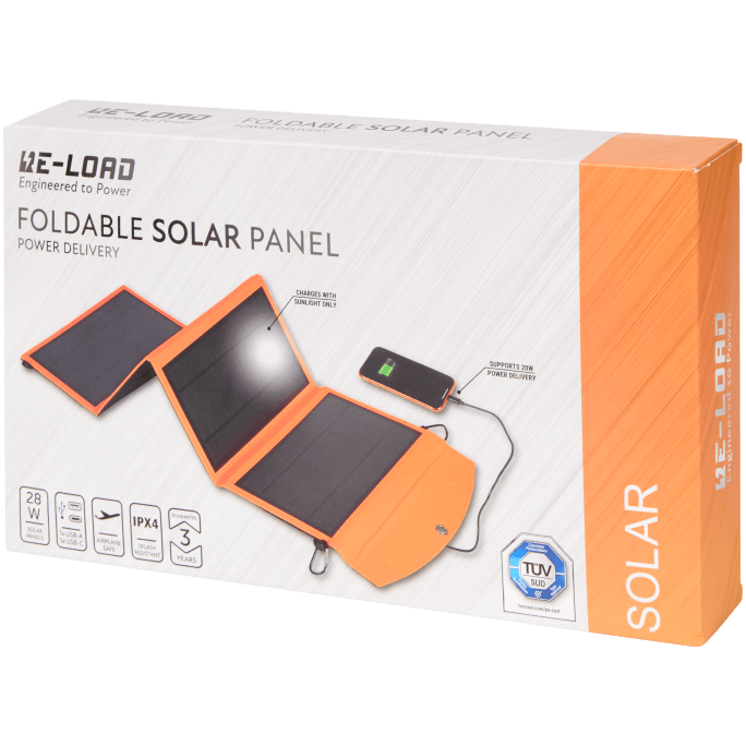 Skládací solární panel Re-load