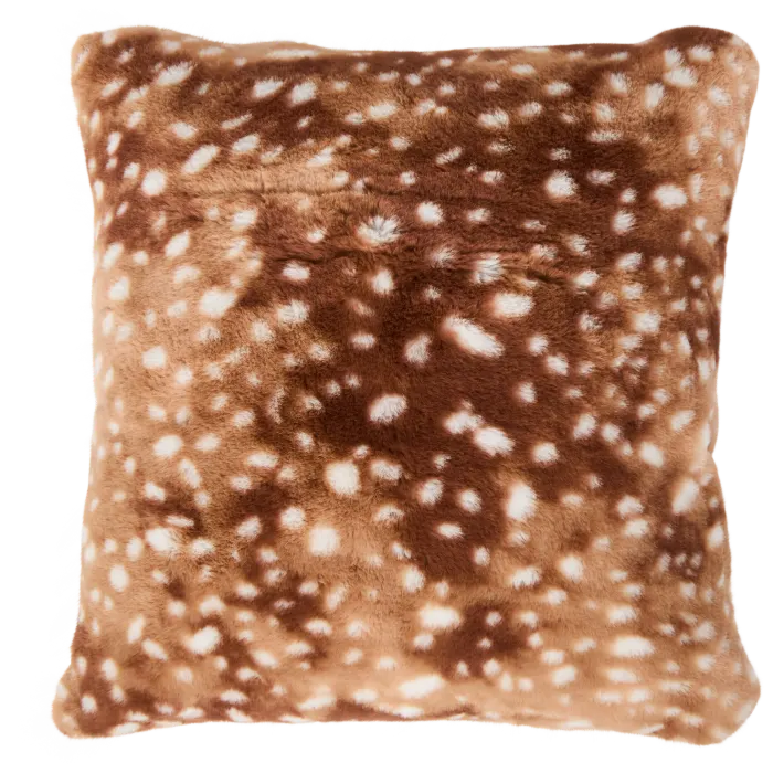Coussin en fausse fourrure, chez Action