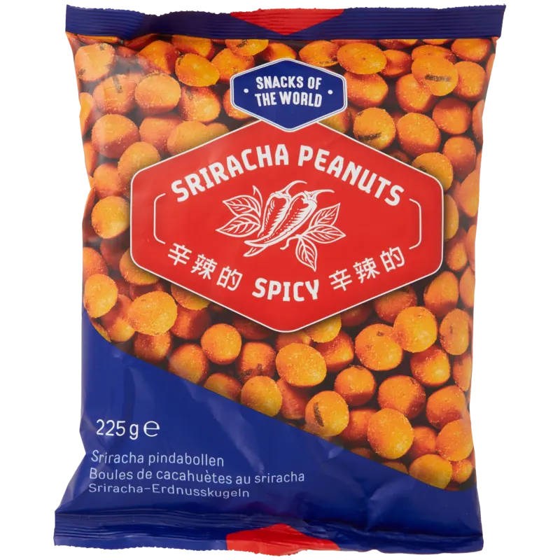 Boules de cacahuètes à la sauce piquante Snacks of the World