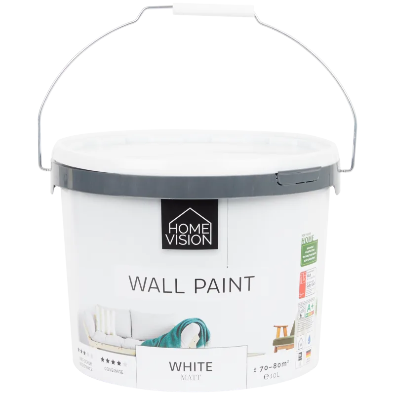 Peinture murale mate Homevision Blanc