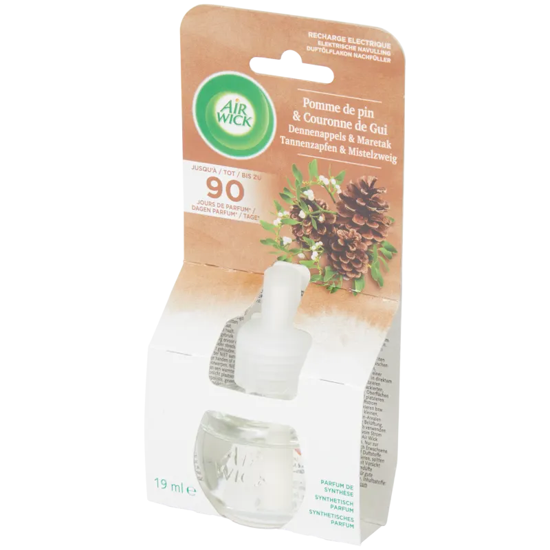 Recharge pour diffuseur de parfum Air Wick Pommes de pin et Couronne de gui