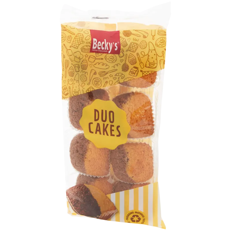 Madeleines au chocolat Becky's