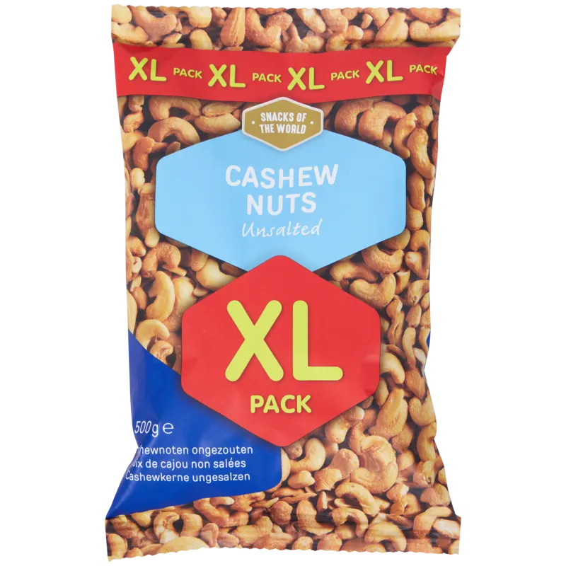 Noix de cajou non salées format XL Snacks of the World