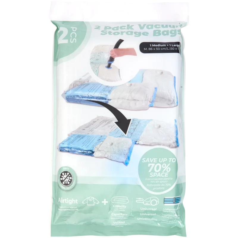 Sacs de rangement sous vide