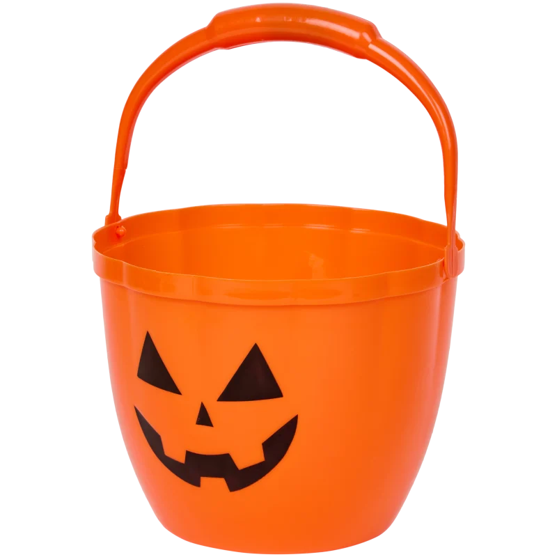 Seau d'Halloween avec lumière