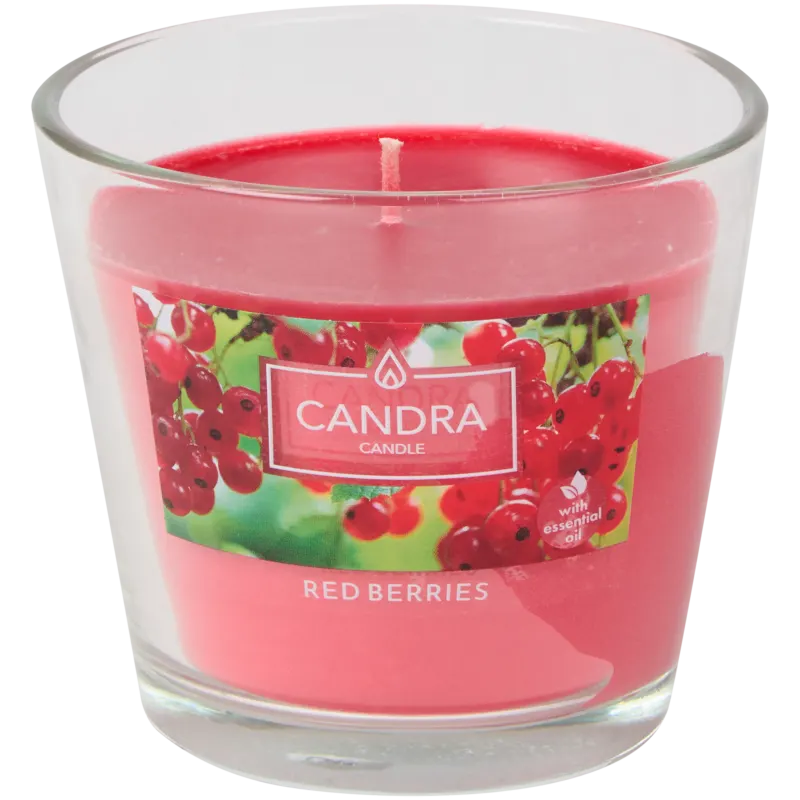 Bougie parfumée dans un verre Candra