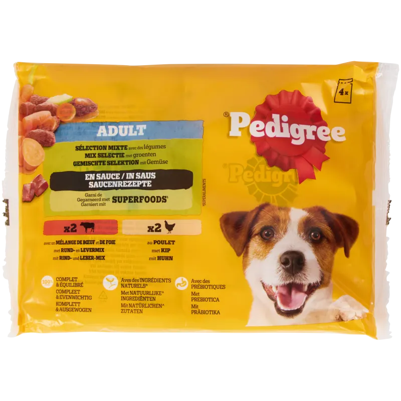 Nourriture pour chien Pedigree Poulet & Boeuf