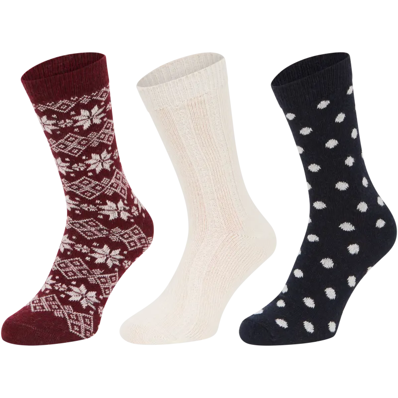 Chaussettes en laine mélangée