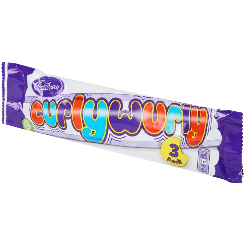 Barre chocolatée Cadbury Curly Wurly