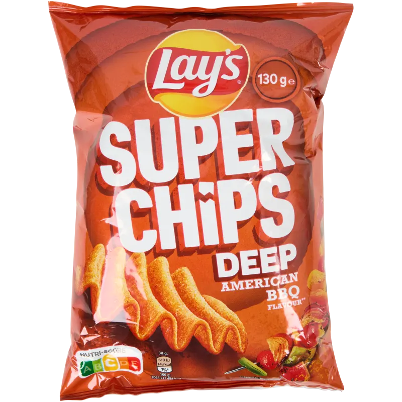 Lay's Super Chips Deep American BBQ
