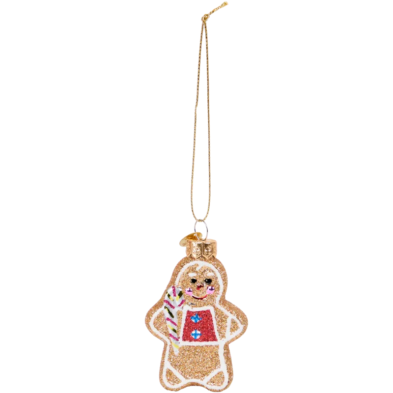 Suspension de Noël en verre