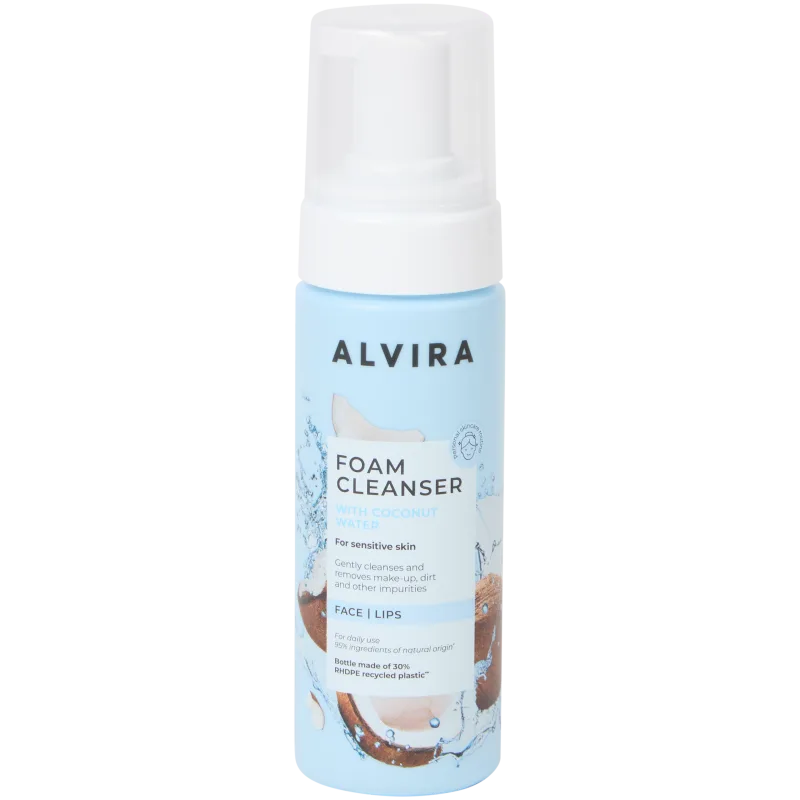 Mousse nettoyante pour visage Alvira Clean Beauty