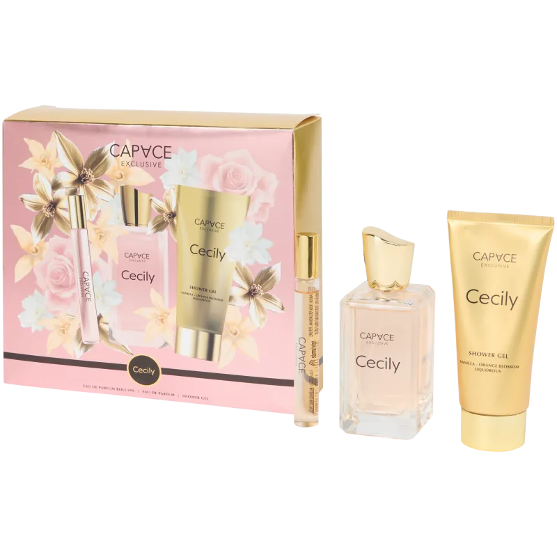 Coffret cadeau parfum pour femme Cecliy