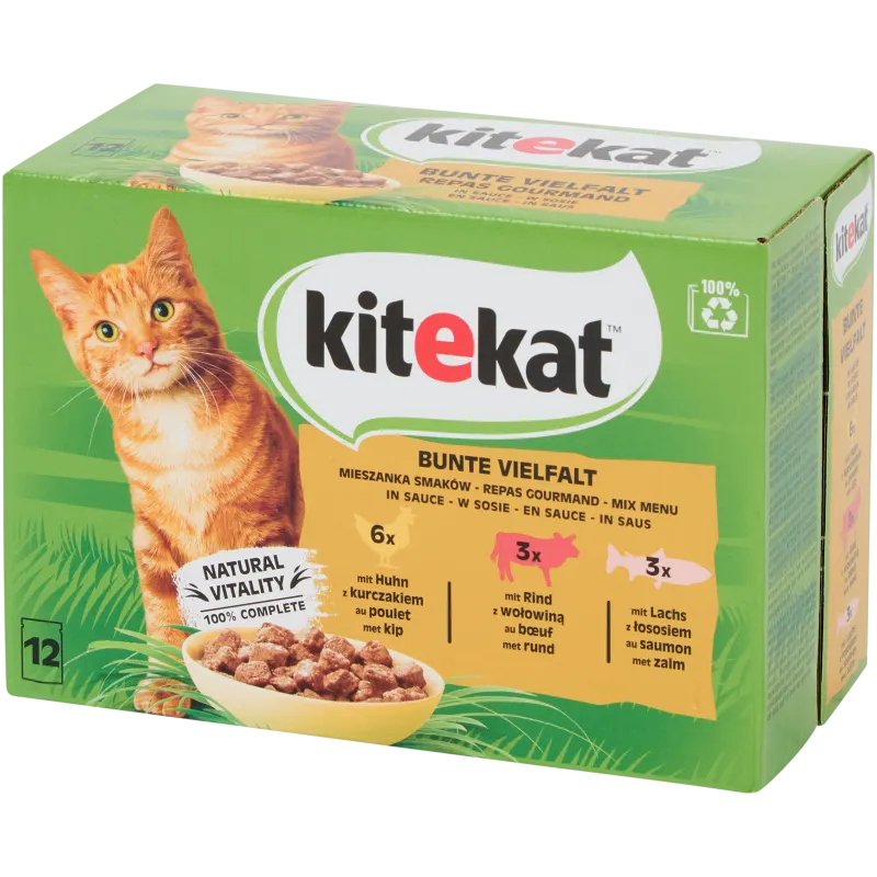 Sachets repas en sauce Kitekat