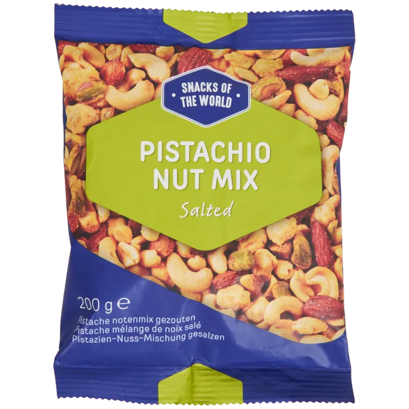 Mélange de pistaches et fruits secs Snacks of the World