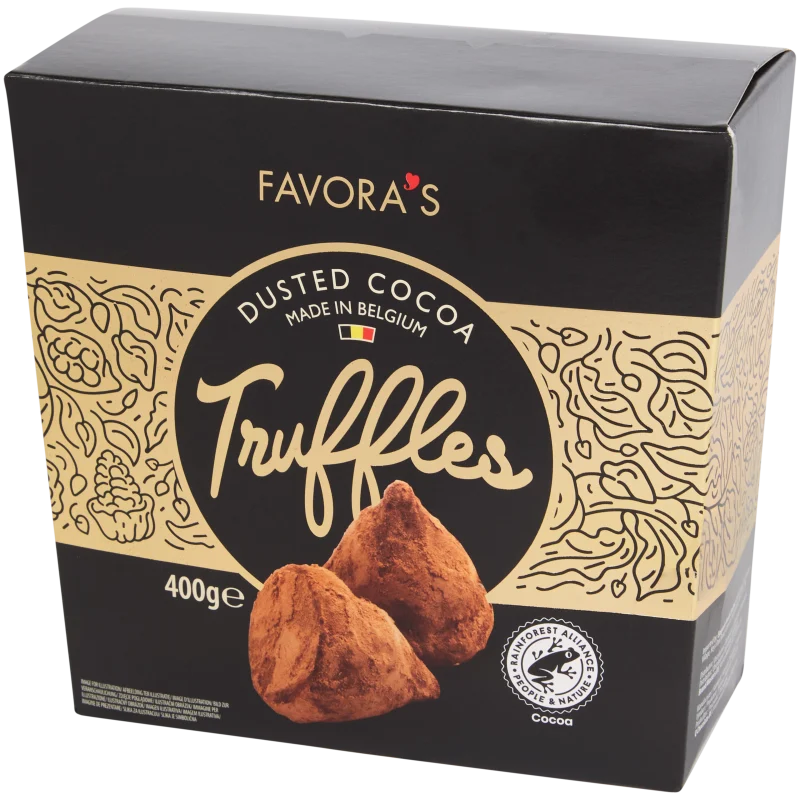 Truffes en chocolat Favora's