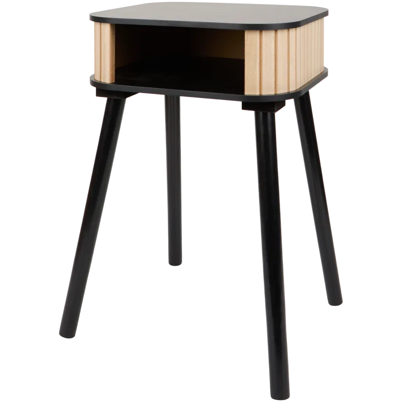 Table de chevet en bois