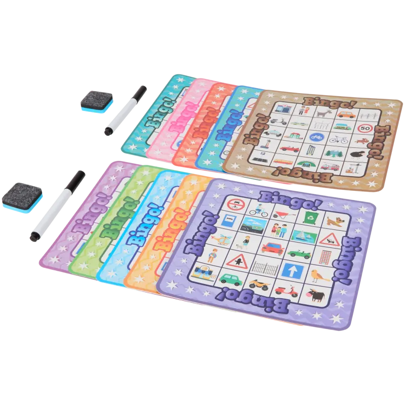 Jeu bingo de la route