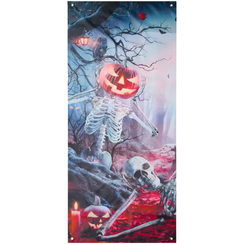 Décoration de porte d'Halloween Cool2Party