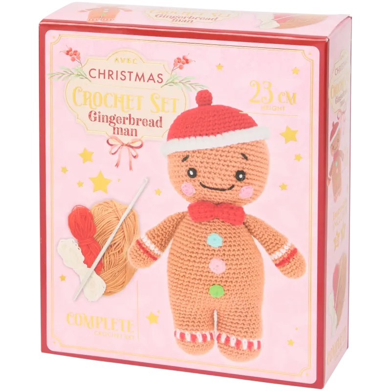 Kit crochet figurine de Noël