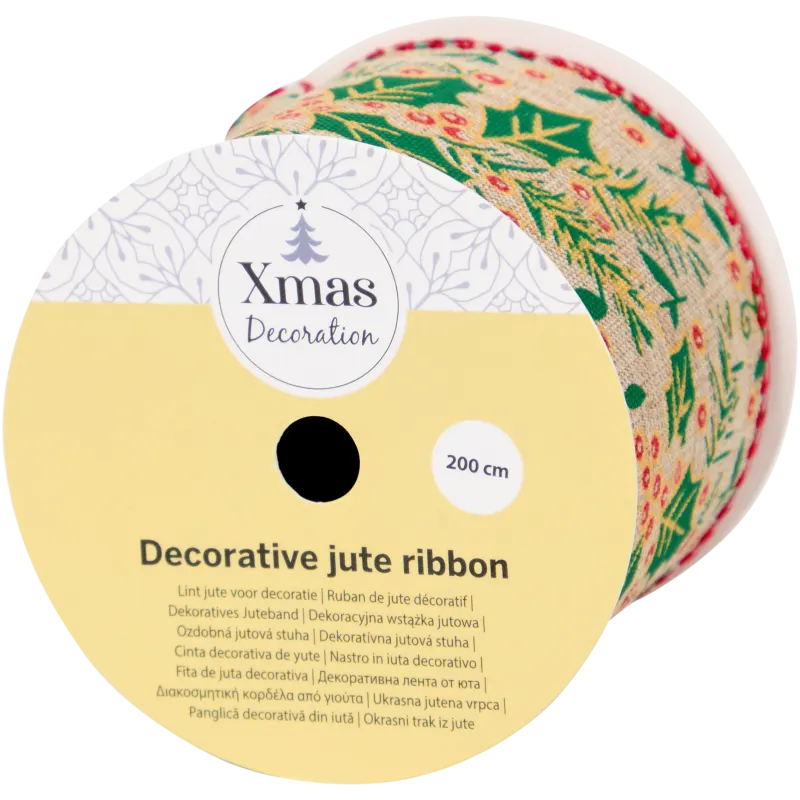 Ruban cadeau avec imprimé