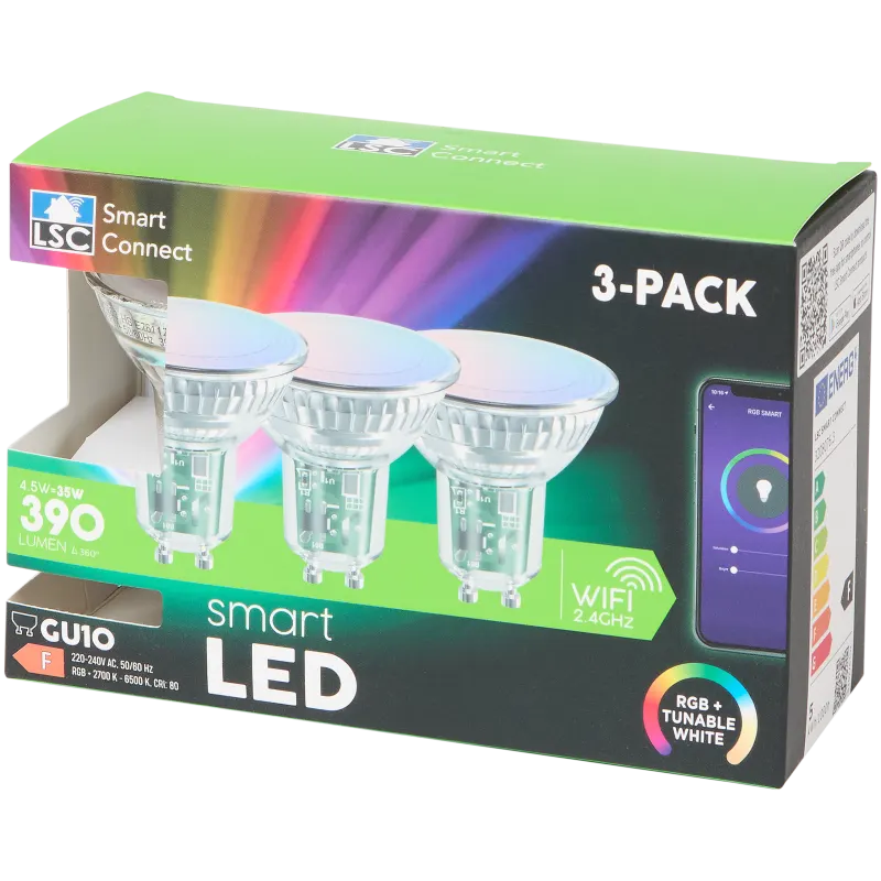 Ampoules connectées LSC Smart Connect