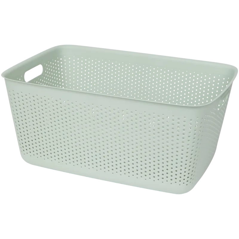 Panier de rangement en plastique