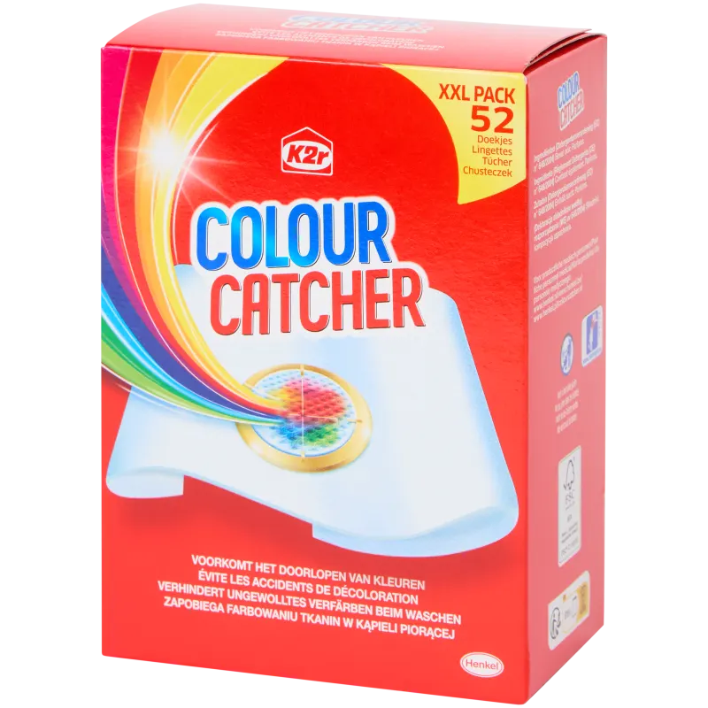 Lingettes anti-décoloration K2r Colour Catcher