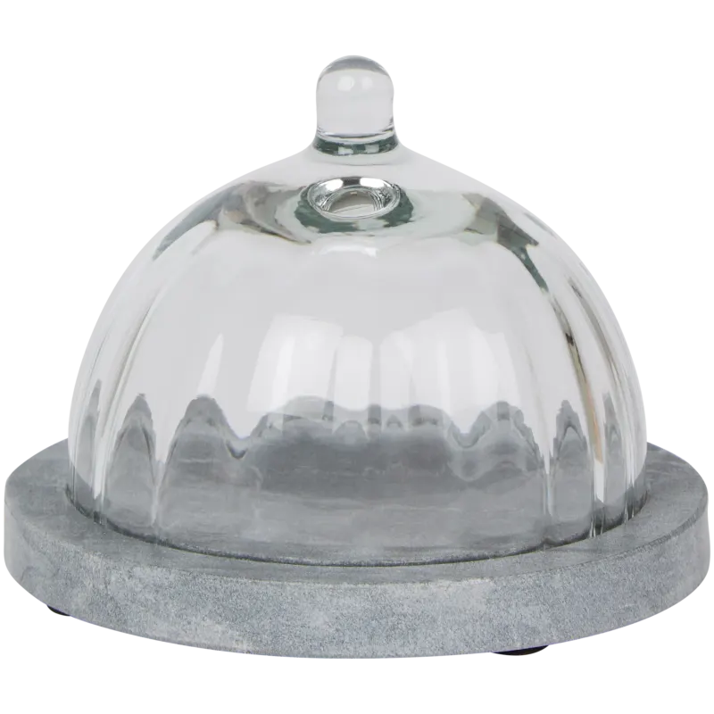 Plateau avec cloche