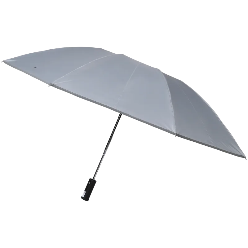 Parapluie pliable avec lampe de poche