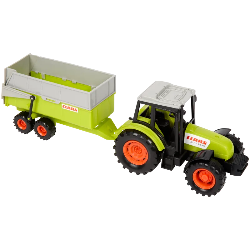 Petit tracteur avec remorque Dickie Toys Claas