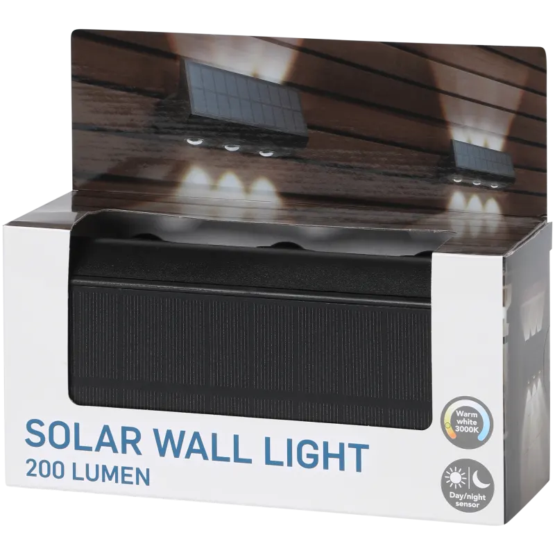 Lampe murale solaire