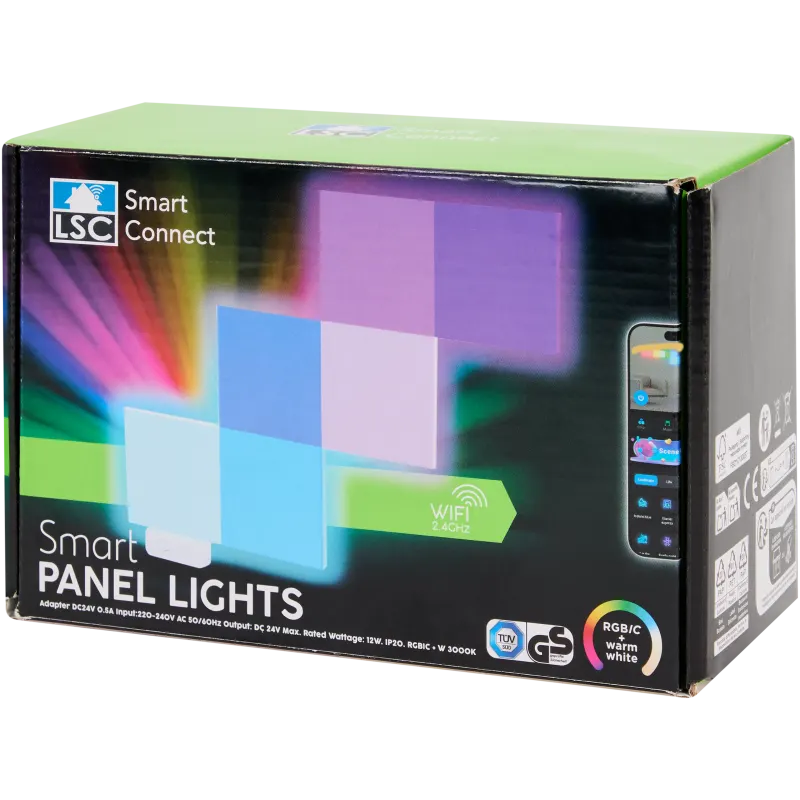 Panneaux LED connectés LSC Smart Connect