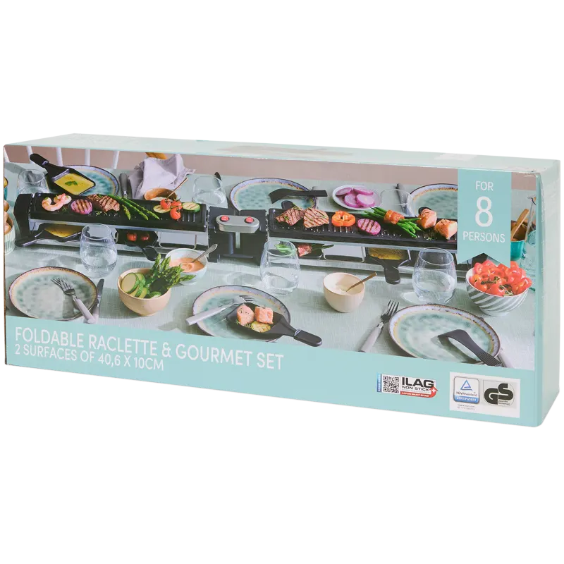 Appareil à raclette pliable