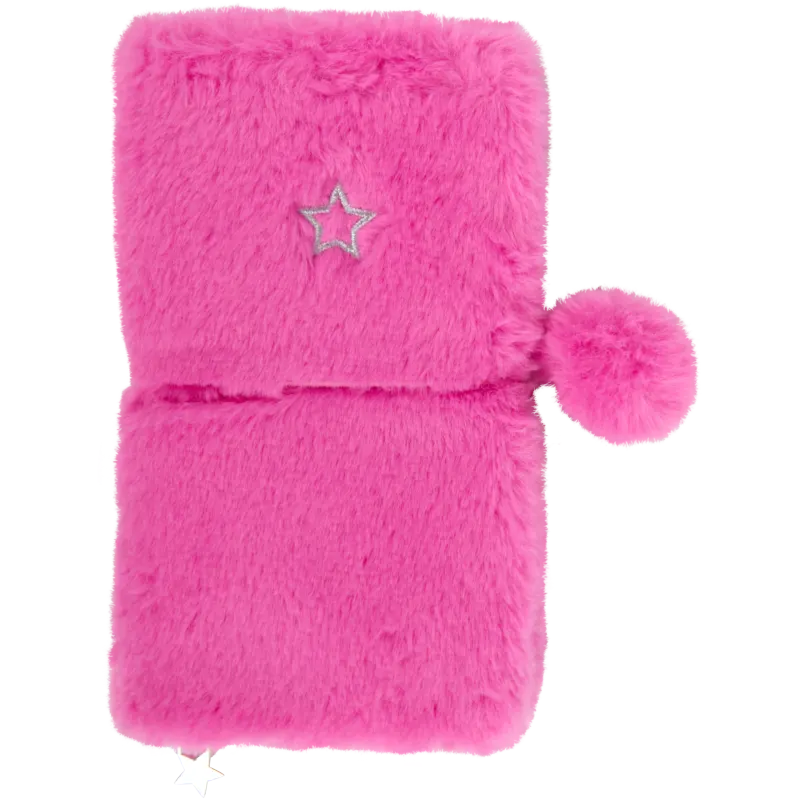 Carnet de notes en peluche