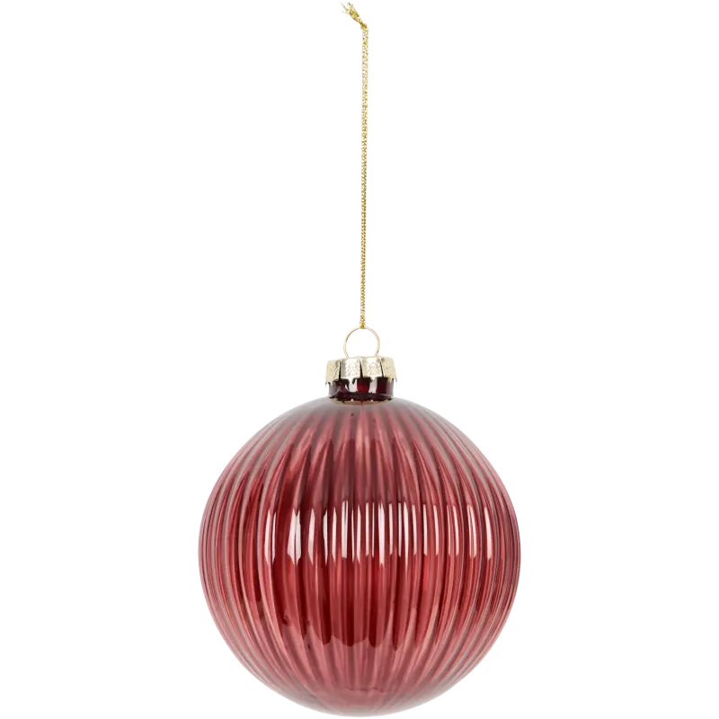 Boule de Noël en verre