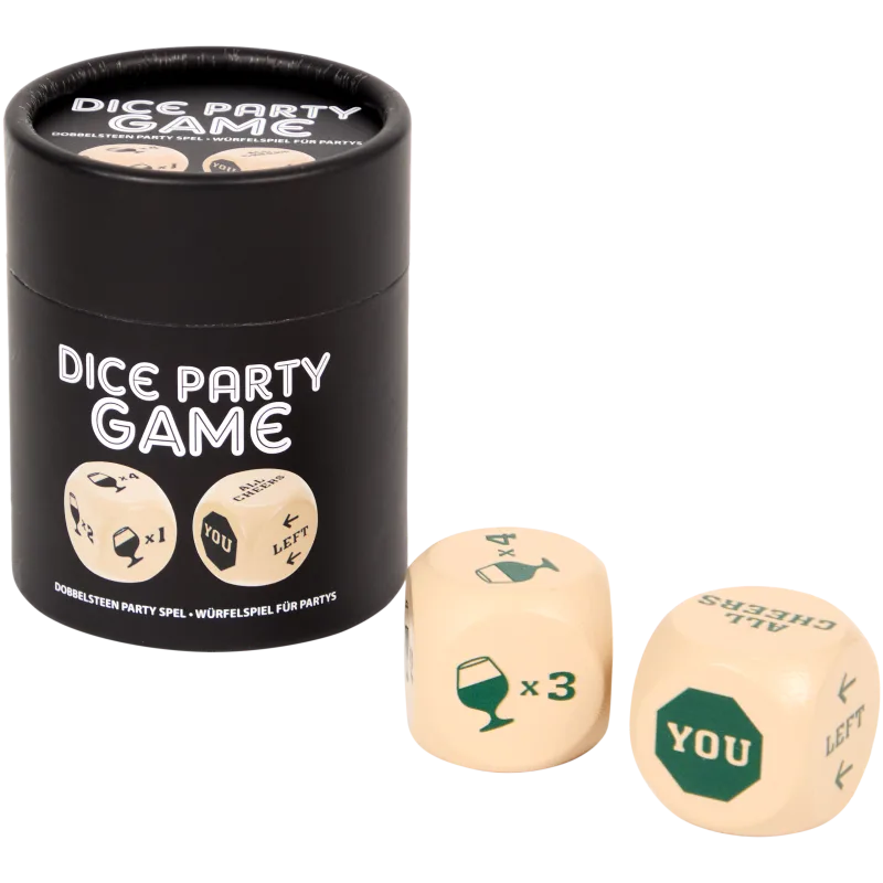 Jeu de dés de fête