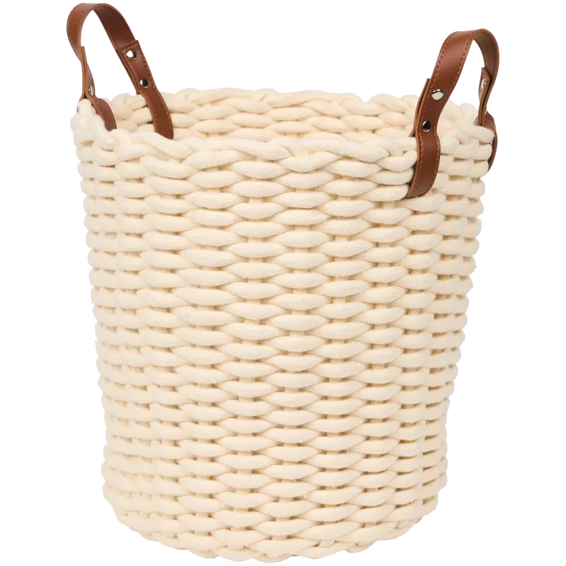 Panier de rangement tressé