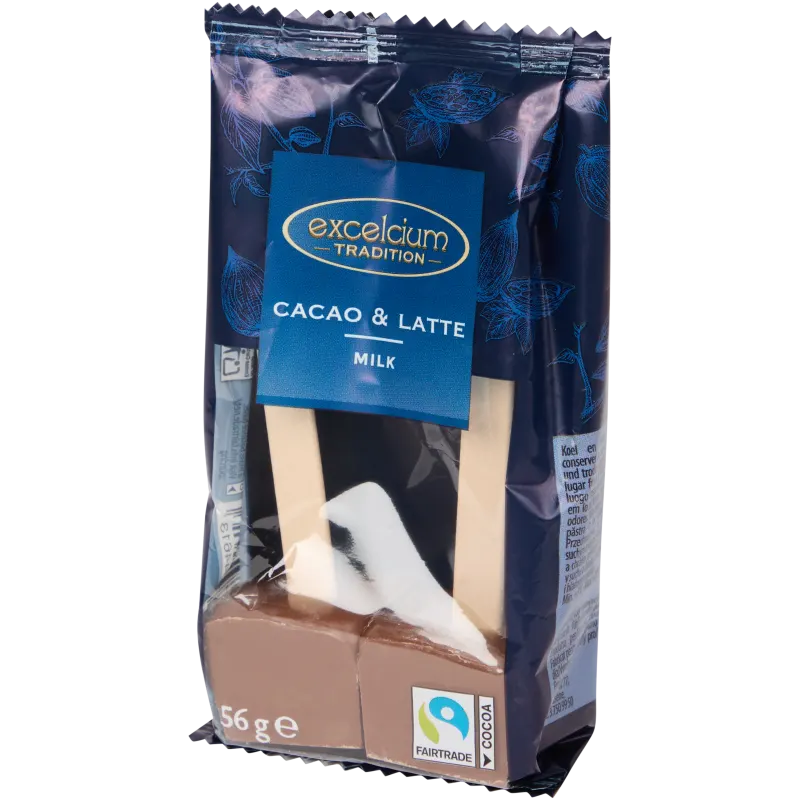 Bâtonnets pour chocolat chaud Excelcium Tradition Cacao & Latte