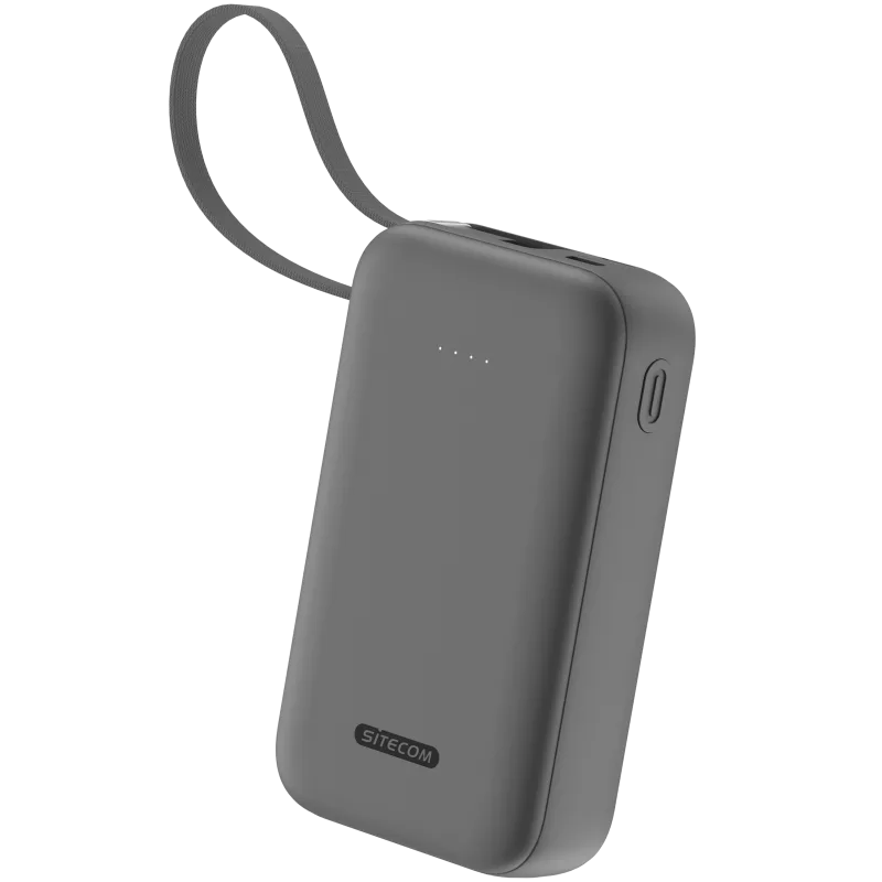 Sitecom powerbank met USB-C kabel 1 Stuks