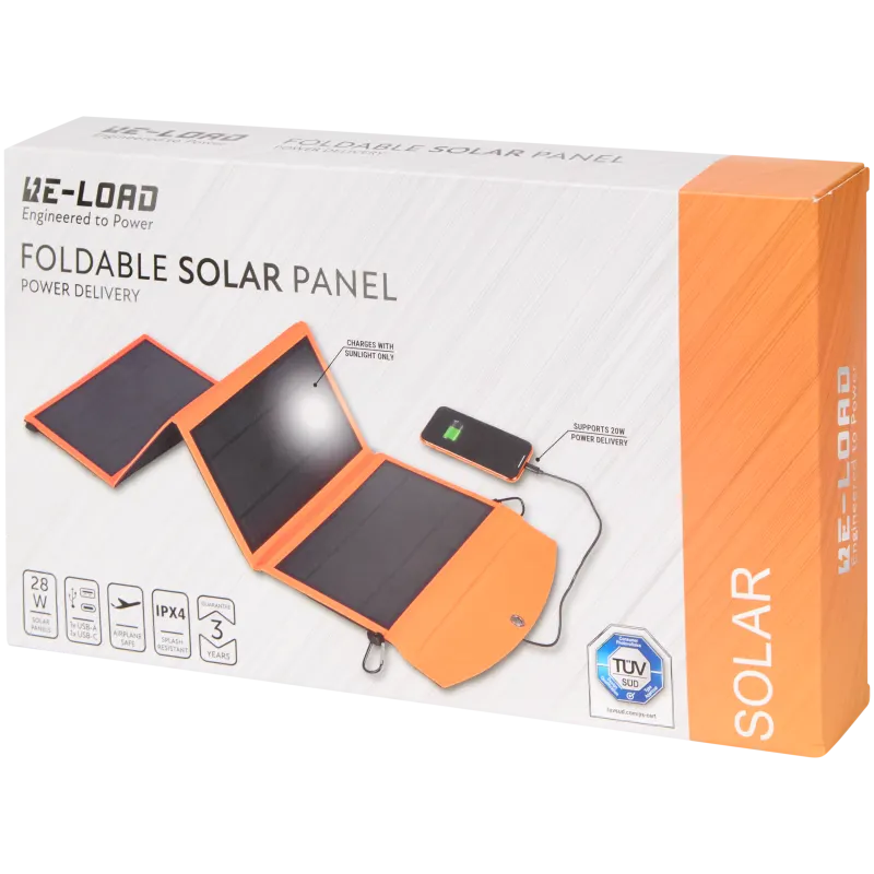 Panneau solaire pliable Re-load