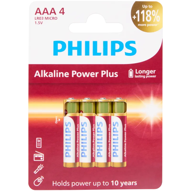 Piles Philips AAA